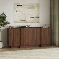 Μπουφές Dorma Megapap χρώμα καρυδί milano 180x45x80,2εκ. |  Μπουφέδες στο espiti