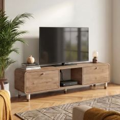 Έπιπλο τηλεόρασης Doro Megapap χρώμα sepet oak 150x34x41εκ. |  Έπιπλα τηλεόρασης στο espiti