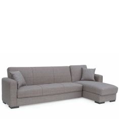 Καναπές Κρεβάτι Γωνιακός ArteLibre JOSE Καφέ 270x150x86cm 14210003 ArteLibre |  Καναπέδες στο espiti