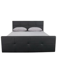 Κρεβάτι ArteLibre ANEMONE Μαύρο PU Με Αποθηκευτικό Χώρο 217.5x170.5x100cm(Στρώμα 160x200cm) 14320005 ArteLibre |  Κρεβάτια στο espiti