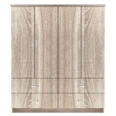 Ντουλάπα ArteLibre AMAZON LILY Φυσικό Χρώμα 160x50x180cm 14370015 ArteLibre |  Ντουλάπες ρούχων στο espiti