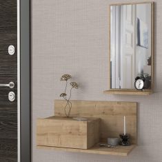 Έπιπλο Εισόδου ArteLibre RODOS Φυσικό 60x30x100cm 14410069 ArteLibre |  Βιτρίνες - Έπιπλα εισόδου στο espiti