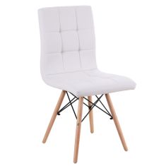 Καρέκλα ArteLibre CUPPLESSUS Λευκό PU 43x55x86cm 14590006 ArteLibre |  Καρέκλες στο espiti