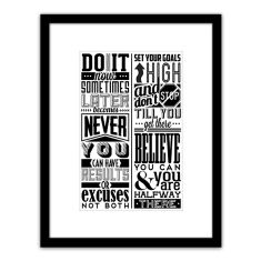 Πίνακας Σε Κορνίζα ArteLibre Πλαστικό 'Quote' 35x45x1.8cm 14680081 ArteLibre |  Πίνακες στο espiti