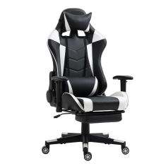 Καρέκλα Γραφείου ArteLibre Gaming SLIGO Λευκό/Μαύρο PVC 70x55x122-131cm 14730014 ArteLibre |  Καρέκλες γραφείου στο espiti