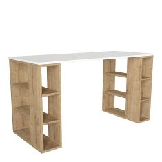 Γραφείο ArteLibre WIMSEY Λευκό/Sapphire Μοριοσανίδα/Μελαμίνη 140x60x74cm 14410275 ArteLibre |  Γραφεία στο espiti