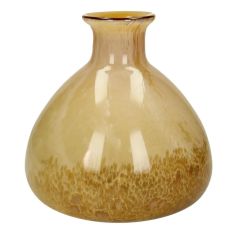Βάζο ArteLibre Κίτρινο Γυαλί 20x20x20cm 05152250 ArteLibre |  Βάζα στο espiti