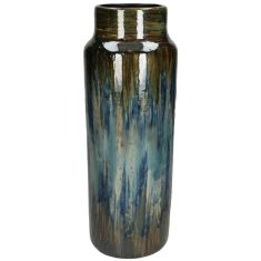 Βάζο ArteLibre Μπλε Κεραμικό 14.5x14.5x39cm 05152440 ArteLibre |  Βάζα στο espiti