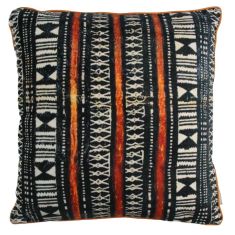 Μαξιλάρι ArteLibre Tribal Μαύρο Βελούδο 45x45cm 05152773 ArteLibre |  Μαξιλάρια διακοσμητικά στο espiti