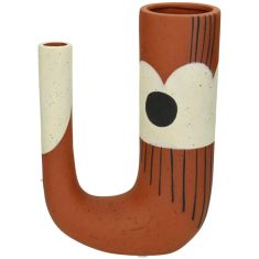 Βάζο ArteLibre Πολύχρωμο Τερακότα 15.8x6.9x22cm 05153451 ArteLibre |  Βάζα στο espiti