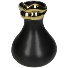 Βάζο ArteLibre Μαύρο Κεραμικό 15x13.5x20cm 05153882 ArteLibre |  Βάζα στο espiti
