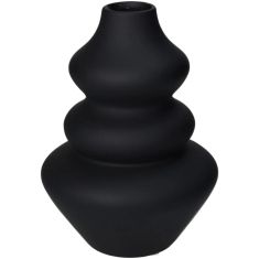 Βάζο ArteLibre Μαύρο Δολομίτης 15x15x20cm 05153972 ArteLibre |  Βάζα στο espiti