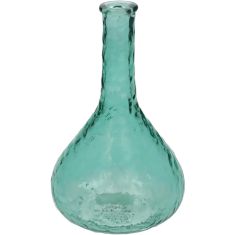 Βάζο ArteLibre Πετρόλ Ανακυκλωμένο Γυαλί 12.7x12.7x20.3cm 05154145 ArteLibre |  Βάζα στο espiti