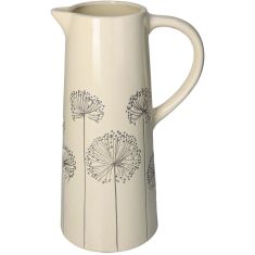 Βάζο ArteLibre Πικραλίδα Ιβουάρ Κεραμικό 18.5x13.5x30cm 05154226 ArteLibre |  Βάζα στο espiti