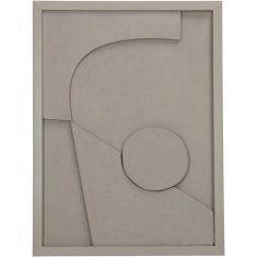 Διακοσμητικό Τοίχου ArteLibre Μπεζ Χαρτί 30x3x40cm 05155332 ArteLibre |  Διακόσμηση τοίχου στο espiti