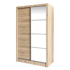 Ντουλάπα ArteLibre SUNNIVA Φυσικό Μοριοσανίδα 120x60x200cm 14370125 ArteLibre |  Ντουλάπες ρούχων στο espiti