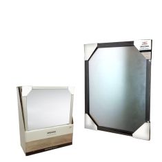 Καθρέπτης Επιτοίχιος Ξύλο/Γυαλί 54x64cm Σε 4 Αποχρώσεις 06510652 ArteLibre |  Καθρέπτες στο espiti