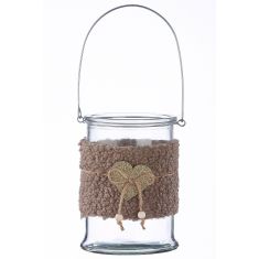 Κηροπήγιο ArteLibre Με Χερούλι Διάφανο Γυαλί 17cm 05160080 ArteLibre |  Διακοσμητκά στο espiti