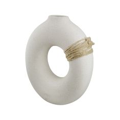 Βάζο ArteLibre Λευκό Κεραμικό 8x20x25cm 05160151 ArteLibre |  Βάζα στο espiti