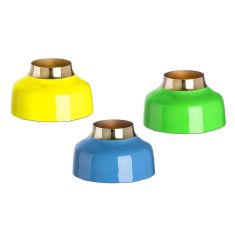 Βάζο ArteLibre Χαμηλό Μέταλλο 10.5cm Σε 3 Χρώματα 05160663 ArteLibre |  Βάζα στο espiti