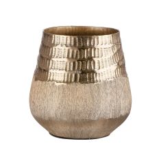 Κασπώ ArteLibre Αντικέ Χρυσό Αλουμίνιο 16.5cm 05160713 ArteLibre |  Οικιακά στο espiti