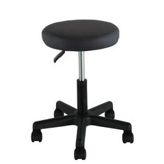 Σκαμπό Γραφείου ArteLibre THESTIA Μαύρο PVC 36.5x37.5x43-54.5cm 14230071 ArteLibre |  Σκαμπώ κήπου στο espiti