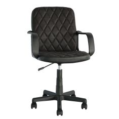 Καρέκλα Γραφείου ArteLibre THIRINA Μαύρο Ύφασμα/PVC 56x57x85-97cm 14230074 ArteLibre |  Καρέκλες γραφείου στο espiti
