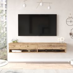 Έπιπλο Τηλεόρασης ArteLibre SONNING Πεύκο Μοριοσανίδα 180x31.6x29.6cm 15350034 ArteLibre |  Έπιπλα τηλεόρασης στο espiti