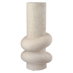 Βάζο 'Ring' Κεραμικό Ανοιχτό Γκρι 31x15cm 05161257 ArteLibre |  Βάζα στο espiti