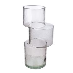 Βάζο 'Levels' Γυαλί Γκρι 11.5x13.5x28.5cm 05161273 ArteLibre |  Βάζα στο espiti