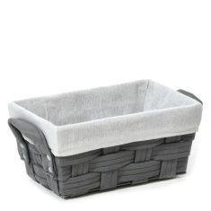 Καλάθι Αποθήκευσης Γκρι Polyester 28x17x13cm 06511352 ArteLibre |  Καλαθια-Κουτιά στο espiti