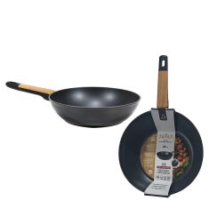 Τηγάνι Wok Αλουμινίου Ιαπωνικό Full Induction Φ28cm 06511752 ArteLibre |  Μαγειρικά Σκεύη στο espiti