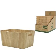 Καλάθι φυσικό/ξύλο/πλαστικό/χαρτί 40x30x20cm Σε 6 Χρώματα 06512497 ArteLibre |  Καλαθια-Κουτιά στο espiti