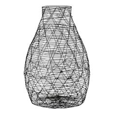  Βάζο Βολβώδες Μεταλλικό Μαύρο D17X26Cm D17X26Cm 05161464 ArteLibre |  Βάζα στο espiti