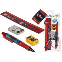 Σετ Γραφικής Ύλης Spider-Man Με Χάρακα Στυλό Γόμα Και Ξύστρα Σε Κασετίνα 06530204 ArteLibre |  Βοηθητικά έπιπλα γραφείου στο espiti