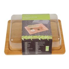 Βάση Τυριού Ξύλινη Με Πλαστικό Κάλυμμα 25x19x8cm 06450035 ArteLibre |  Εργαλεία Κουζίνας - Αξεσουάρ στο espiti
