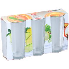 Ποτήρια Ποτού 270ml 3Τμχ ALPINA 06450909 ArteLibre |  Ποτήρια στο espiti