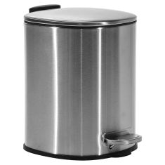 Πεντάλ 3L Ασημί Ανοξείδωτο Ατσάλι 21x17x23.5cm 06514028 ArteLibre |  Αξεσουάρ Μπάνιου - διάφορα στο espiti