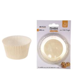 Σετ Χάρτινα Καψούλια Cake Design Λευκά Φ12x3cm Σετ 60Τμχ 06514278 ArteLibre |  Μαγειρικά Σκεύη στο espiti