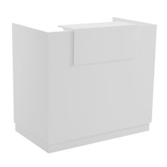 ΓΡΑΦΕΙΟ ΥΠΟΔΟΧΗΣ BARRY HM2152.02 ΜΕΛΑΜΙΝΗ ΣΕ ΛΕΥΚΟ 120x70x110Υεκ. |  Γραφεία στο espiti