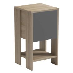 ΚΟΜΟΔΙΝΟ ARGUS HM18378.13 ΜΕΛΑΜΙΝΗ SONAMA/ΓΚΡΙ 30x30x55Υεκ. |  Κομοδίνα στο espiti