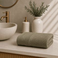 Πετσέτα Προσώπου 50×90 Olive Astron Italy |  Πετσέτες Προσώπου στο espiti