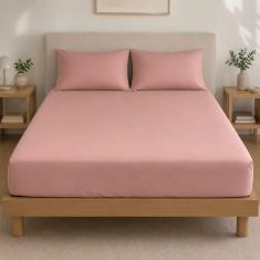 Σεντόνι Με Λάστιχο Πεννιέ Dusty Rose (1.20x2.00+0.40) Astron Italy |  Σεντόνια Μονά / Ημίδιπλα στο espiti