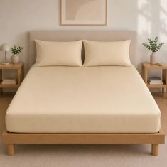 Σεντόνι Με Λάστιχο Πεννιέ Beige (1.80x2.00+0.40) Astron Italy |  Σεντόνια Μονά / Ημίδιπλα στο espiti