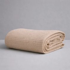 Κουβέρτα Πικέ Υπέρδιπλη Waffle 230χ245 Beige Astron Italy |  Κουβέρτες Βαμβακερές Μονές στο espiti