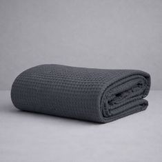 Κουβέρτα Πικέ Μονή Waffle 165χ245 Mocha Astron Italy |  Κουβέρτες Βαμβακερές Μονές στο espiti