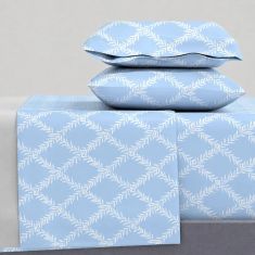 Σεντόνια King Size (ΣΕΤ) 2Χ(2,60Χ2,80)+2Χ(52Χ72) Lucia Blue Astron Italy |  Astron στο espiti