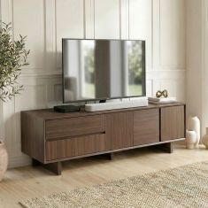 Έπιπλο τηλεόρασης Capri Megapap χρώμα καρυδί milano 180x45x55εκ. |  Έπιπλα τηλεόρασης στο espiti