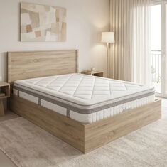 Κρεβάτι με στρώμα Athos Utopia pakoworld sonoma 160x200εκ |  Κρεβάτια στο espiti