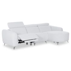 ΚΑΝΑΠΕΣ ΔΕΞΙΑ ΓΩΝΙΑ 3Θ ΜΕ RECLINE VALENTE HM3317.01R ΑΝΟΙΧΤΟ ΓΚΡΙ ΥΦΑΣΜΑ 275x160x104Yεκ |  Καναπέδες γωνιακοί στο espiti